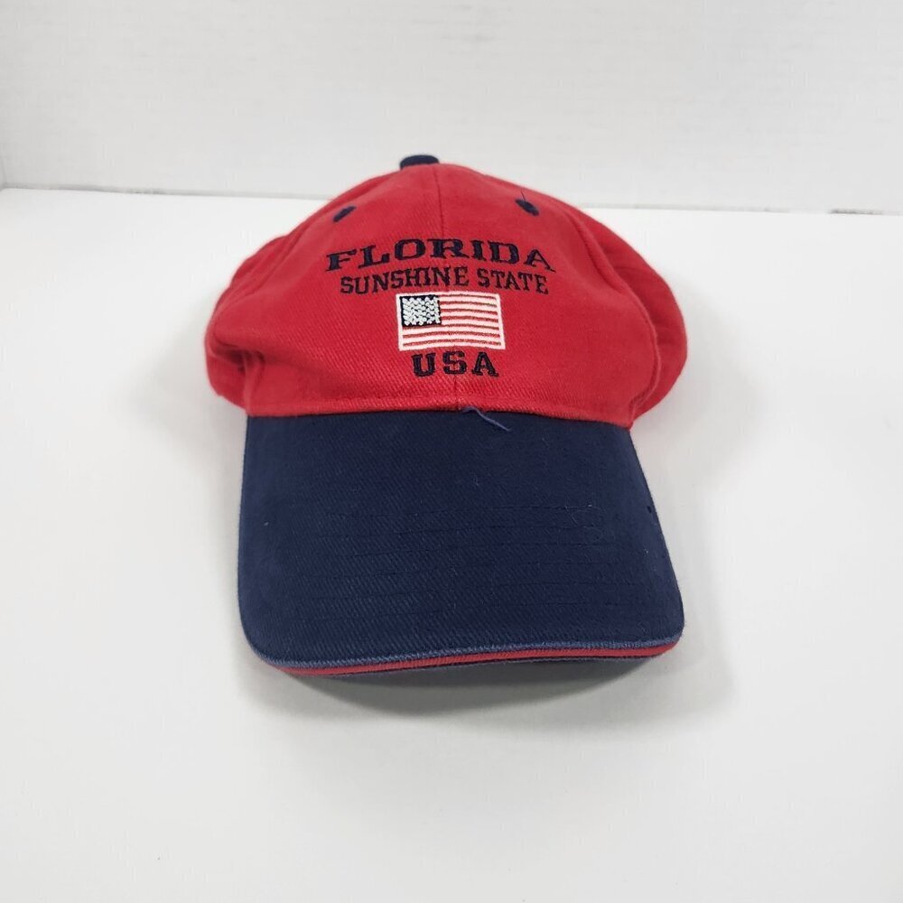 Vintage Florida USA Patriotic Hat 